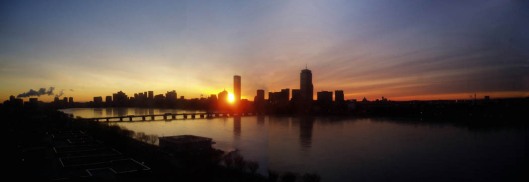 Boston sunrise